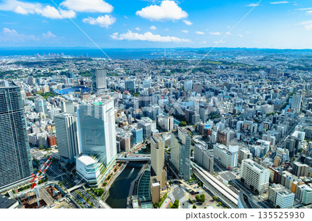 從地標塔眺望橫濱市區 從地標塔眺望橫濱市區 135525930