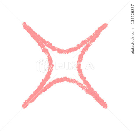 Festive burst with crayon firework star in outline style. Graphic symbol and starburst shape add spark to this celebration motif. Perfect for cheerful party elements and holiday decor themes. Festive burst with crayon firework star in outline style. Graphic symbol and starburst shape add spark to this celebration motif. Perfect for cheerful party elements and holiday decor themes. 135526827