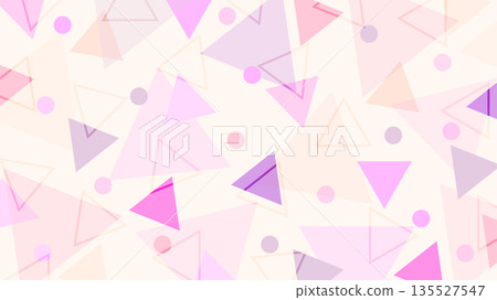 Abstract triangle pastel pattern background 135527547