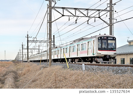 Railway Private Railway: Tobu Isesaki Line Tokyu Interchange 5000 Series 135527634