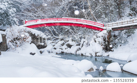 Yumori Valley (Winter): Momiji Bridge 135528359