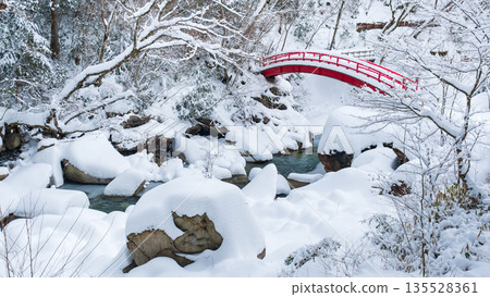 Yumori Valley (Winter): Momiji Bridge 135528361