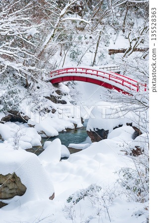 湯森谷（冬季）：紅葉橋 135528363