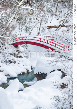 湯森谷（冬季）：紅葉橋 135528364