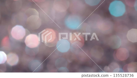 Elegant Soft Focus Lighting With Sparkling Effects Providing Sophisticated Ambiance For Special Events 135528736