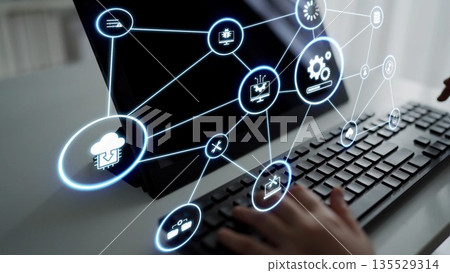 Software Update and System Maintenance Process Funnel Software Update and System Maintenance Process Funnel 135529314