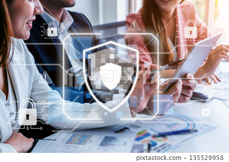 Cybersecurity Protecting Business from Online Threats Vouch 135529958