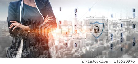 Cybersecurity Protecting Business from Online Threats Vouch 135529970