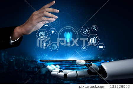 AI Coordinating Business Teamwork and Communication System Vouch 135529993