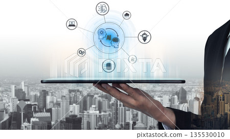 AI collaboration and connectivity across intelligent systems Vouch 135530010