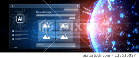 AI image generator interface for prompt-based image creation Vouch AI image generator interface for prompt-based image creation Vouch 135530057