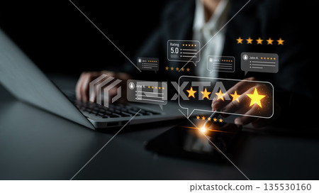 Customer review and rating system for feedback and trust building Latch Customer review and rating system for feedback and trust building Latch 135530160