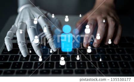 AI Facilitating Networking for Business Expansion Latch 135530177