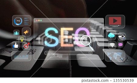 SEO Optimization and Digital Visibility Strategy Muxer 135530539