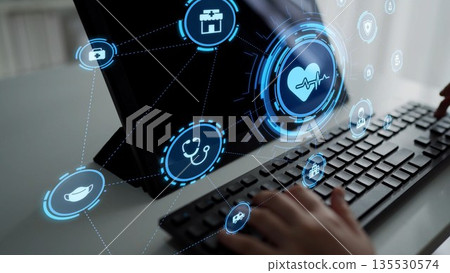 Healthcare and medical service system Funnel 135530574