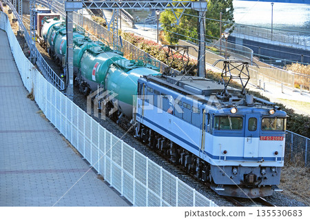 Tokaido Main Line, Sakuragicho-Higashi-Takashima, JR Freight, EF65-2084 (Shin-Tsurumi) Tokaido Main Line, Sakuragicho-Higashi-Takashima, JR Freight, EF65-2084 (Shin-Tsurumi) 135530683