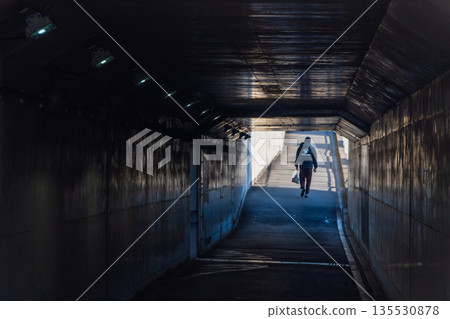 A tunnel A tunnel 135530878