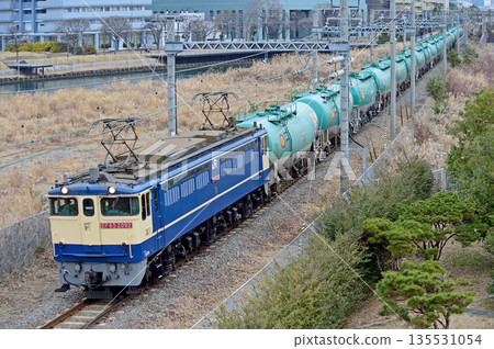 Tokaido Main Line, Higashi-Takashima-Sakuragicho, JR Freight, EF65-2092 (Shin-Tsurumi) Tokaido Main Line, Higashi-Takashima-Sakuragicho, JR Freight, EF65-2092 (Shin-Tsurumi) 135531054