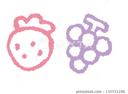 草莓和葡萄 135531286