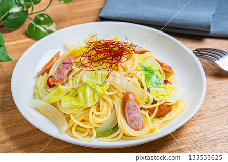 Spring cabbage peperoncino Spring cabbage peperoncino 135533625