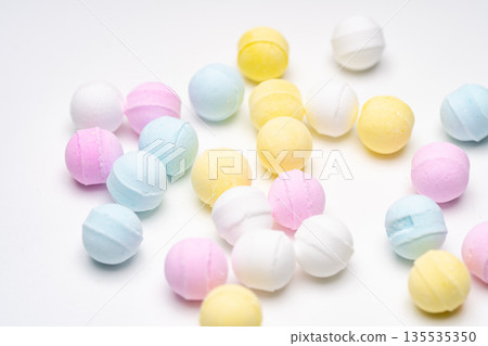 Pastel-colored Ramune food ingredients Pastel-colored Ramune food ingredients 135535350