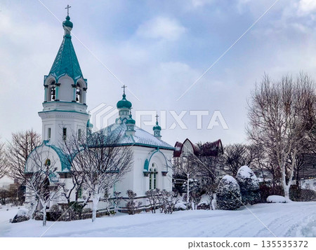 Hakodate Orthodox Christianity in winter Hakodate Orthodox Christianity in winter 135535372