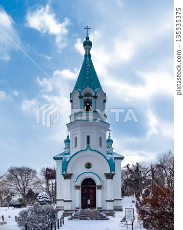 函館正統基督教在冬天 135535375