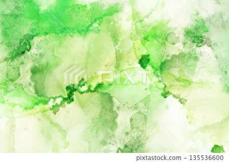 可愛的水彩背景 135536600