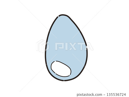 Illustration of a drop of water Illustration of a drop of water 135536724