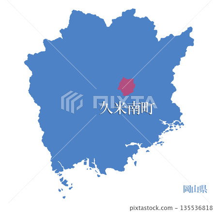 Okayama Prefecture, Kumenan Town, Kume District, Kume-gun, Kumenan-cho Okayama Prefecture, Kumenan Town, Kume District, Kume-gun, Kumenan-cho 135536818