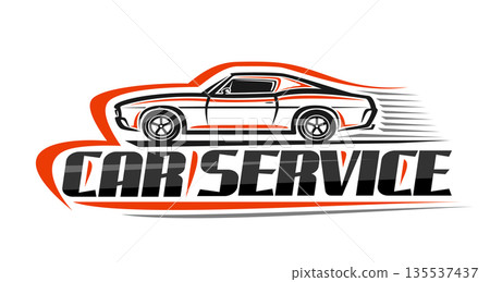 Vector logo for Car Service 135537437