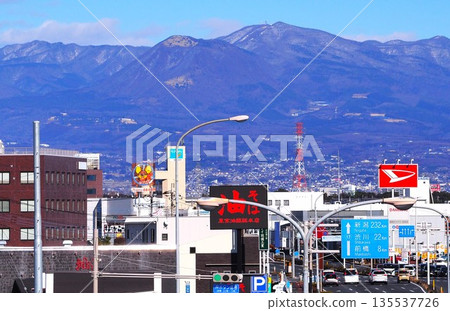 National Route 17 and Mount Akagi 135537726