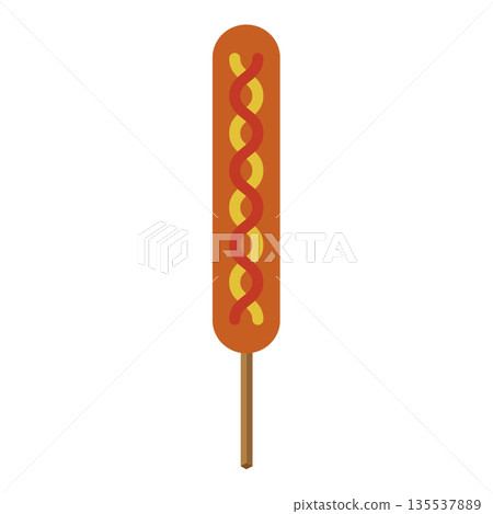 Illustration of Frankfurt, Japanese festival, festival, food stall, material, food, sausage Illustration of Frankfurt, Japanese festival, festival, food stall, material, food, sausage 135537889
