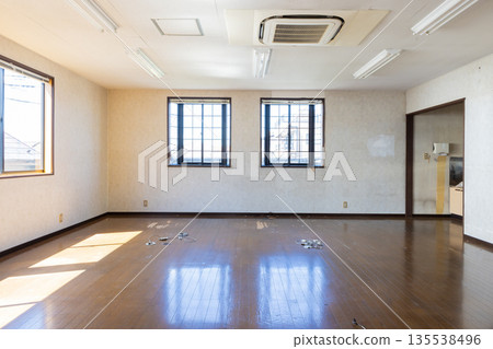 Interior of an old vacant property Interior of an old vacant property 135538496