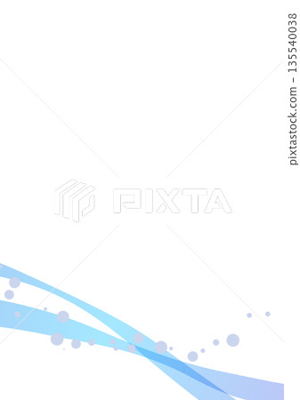 Background for beauty and drinking water advertising: Light blue flowing curves and dots decorative background: refreshing water flow and bubbles Background for beauty and drinking water advertising: Light blue flowing curves and dots decorative background: refreshing water flow and bubbles 135540038