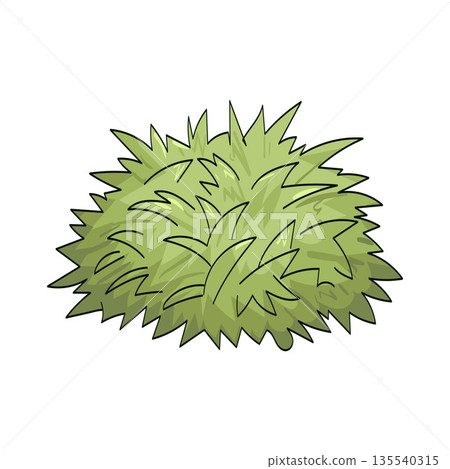 illustration of Thick grass 135540315