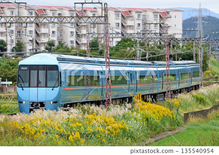 Odakyu Odawara Line Isehara-Tsurumaki Onsen Odakyu 50000 series MSE Hakone Sagami Fujisan Odakyu Odawara Line Isehara-Tsurumaki Onsen Odakyu 50000 series MSE Hakone Sagami Fujisan 135540954