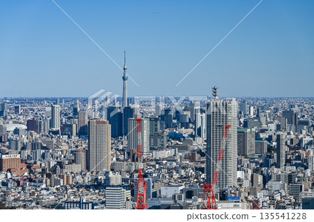 Tokyo cityscape Tokyo cityscape 135541228
