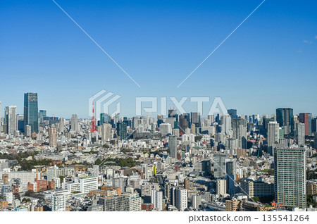 Tokyo cityscape Tokyo cityscape 135541264