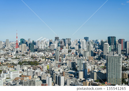 Tokyo cityscape Tokyo cityscape 135541265