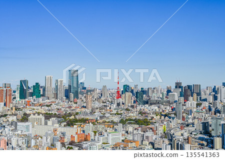 東京都市風景 東京都市風景 135541363