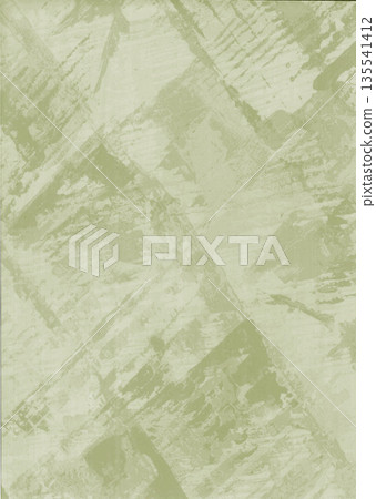 綠色背景紋理影像，用油漆滾筒手繪而成，留有空白區域。 135541412