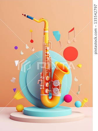 Saxophone, band, cool image Saxophone, band, cool image 135542797