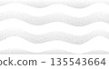 Sandy wave texture with dotted grain pattern. White abstract background featuring water-like gradation and grunge elements for creative artwork and wallpapers. 135543664