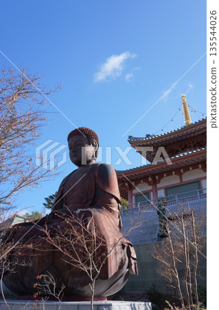 Yagotoyama Koshoji Temple: Red Great Buddha and Enjodo Hall Yagotoyama Koshoji Temple: Red Great Buddha and Enjodo Hall 135544026