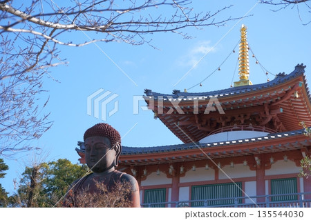 八代山興勝寺：大佛與圓上堂 135544030