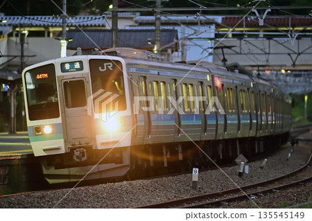 Chuo Main Line Uenohara JR East Series 211 N601 formation (Nagano) 135545149