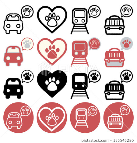 icon, icons, vector 135545280