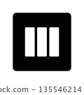 完成的圖像方形圖標 135546214