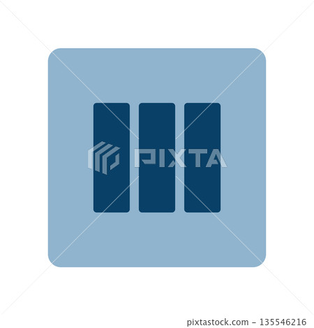 完成的圖像方形圖標 135546216